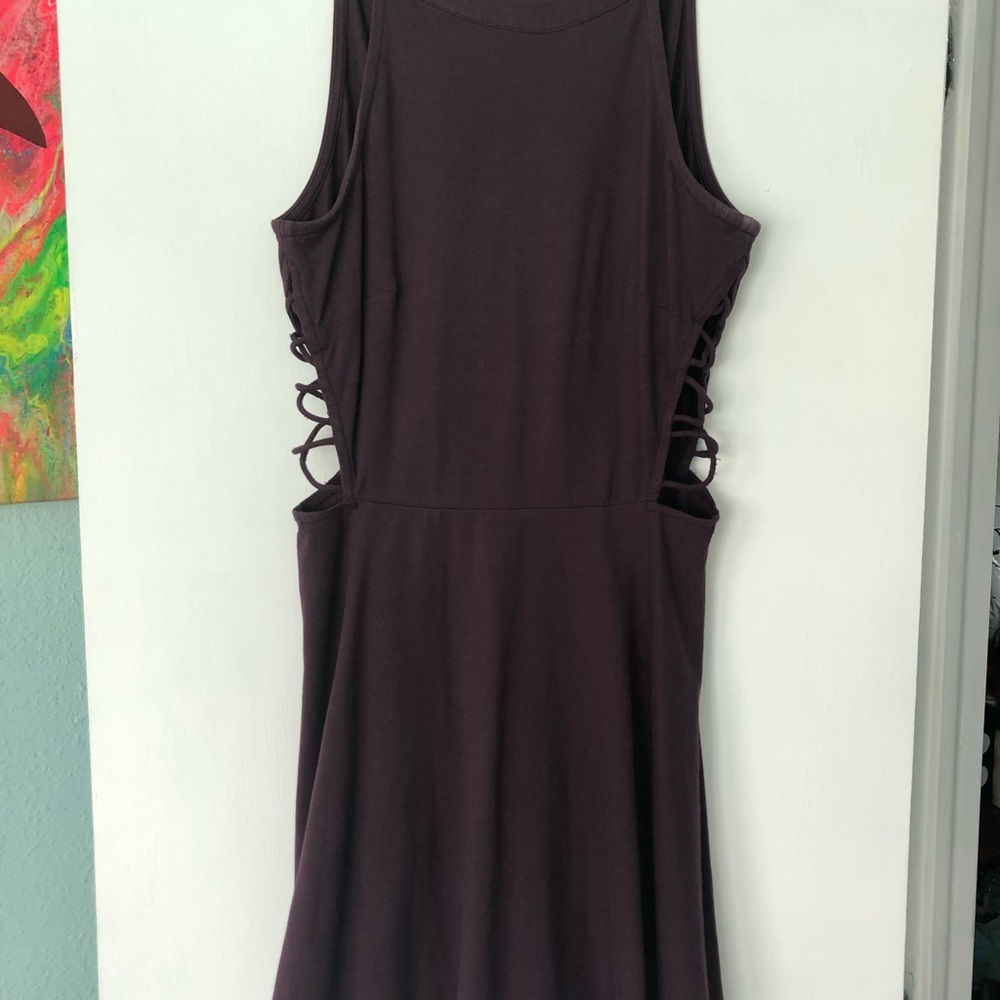 Purple dress